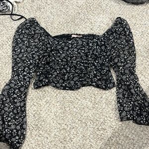 Long Sleeve Crop Top